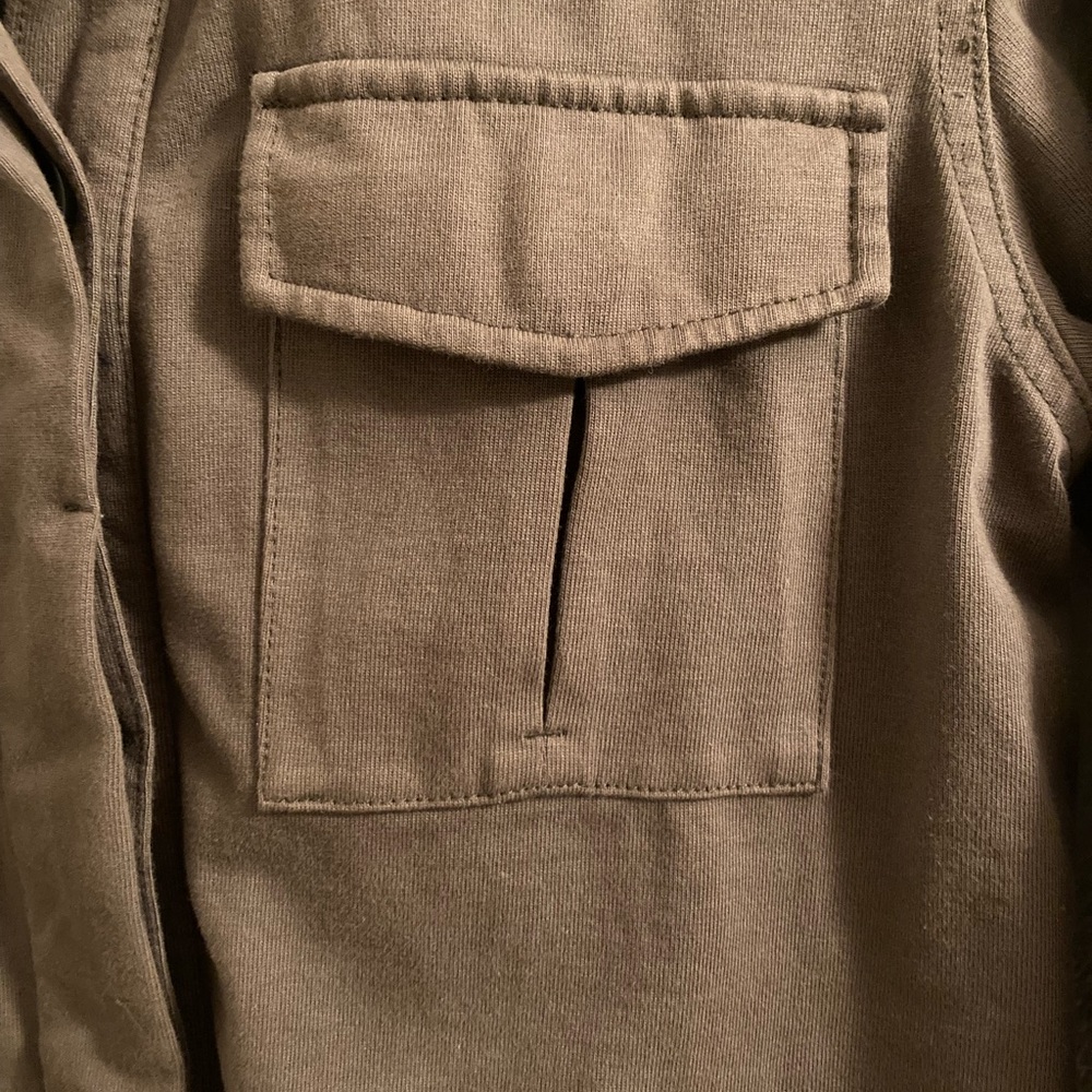 Thread & Supply Button Sweatshirt Jacket | M - image 6